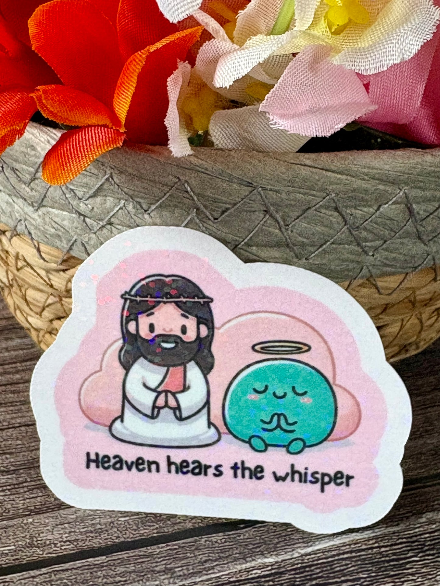 Christian Jesus Sticker Pack | Cute Faith Stickers | Waterproof Inspirational Christian Gift