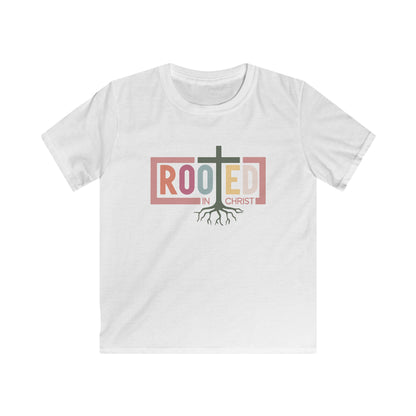 Rooted in Christ Kids Shirt – Christian Faith Tee for Girls