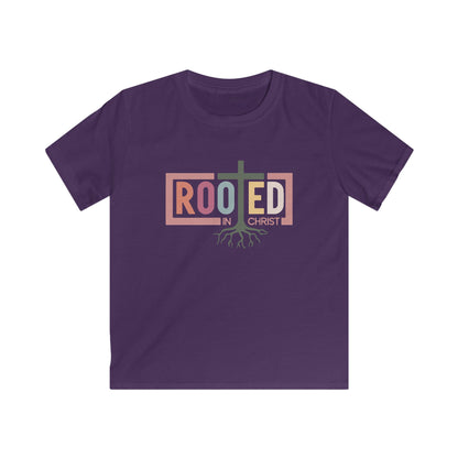 Rooted in Christ Kids Shirt – Christian Faith Tee for Girls