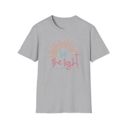 Be the Light Shirt – Matthew 5:14 Christian Tee for Women