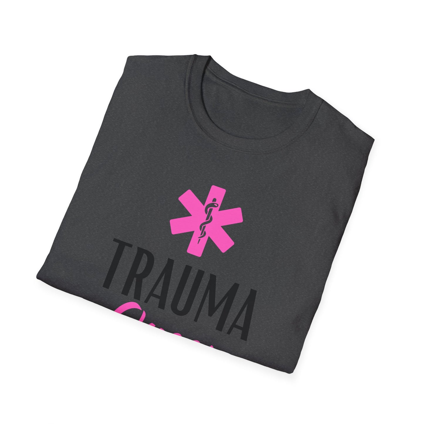 Trauma Queen Shirt – EMT & Paramedic Graphic Tee for Women