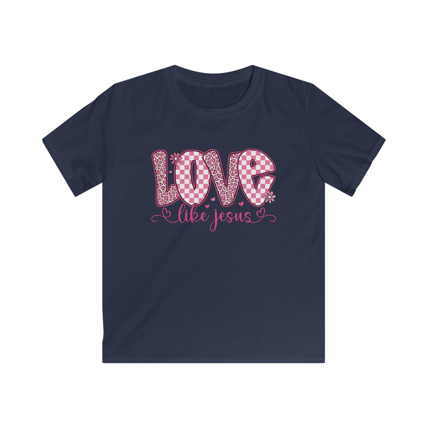 Love Like Jesus Kids Shirt – Christian Girl Faith Tee