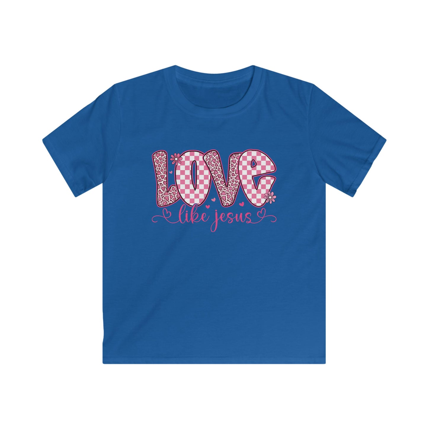 Love Like Jesus Kids Shirt – Christian Girl Faith Tee
