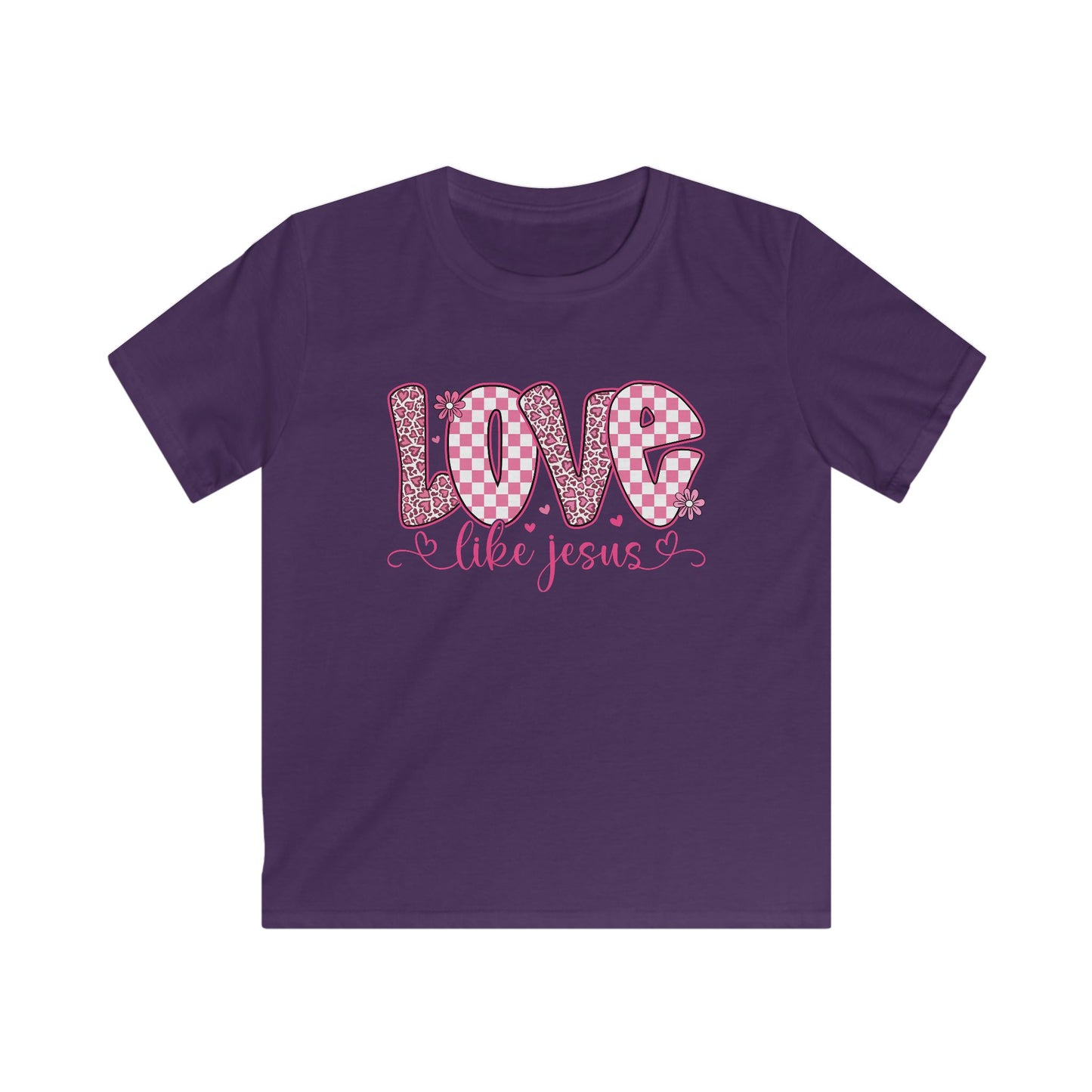 Love Like Jesus Kids Shirt – Christian Girl Faith Tee