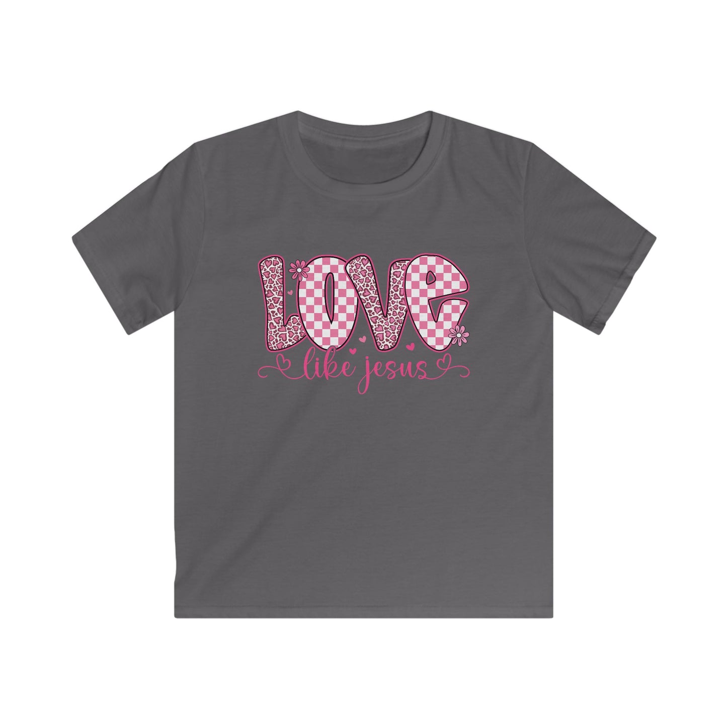 Love Like Jesus Kids Shirt – Christian Girl Faith Tee