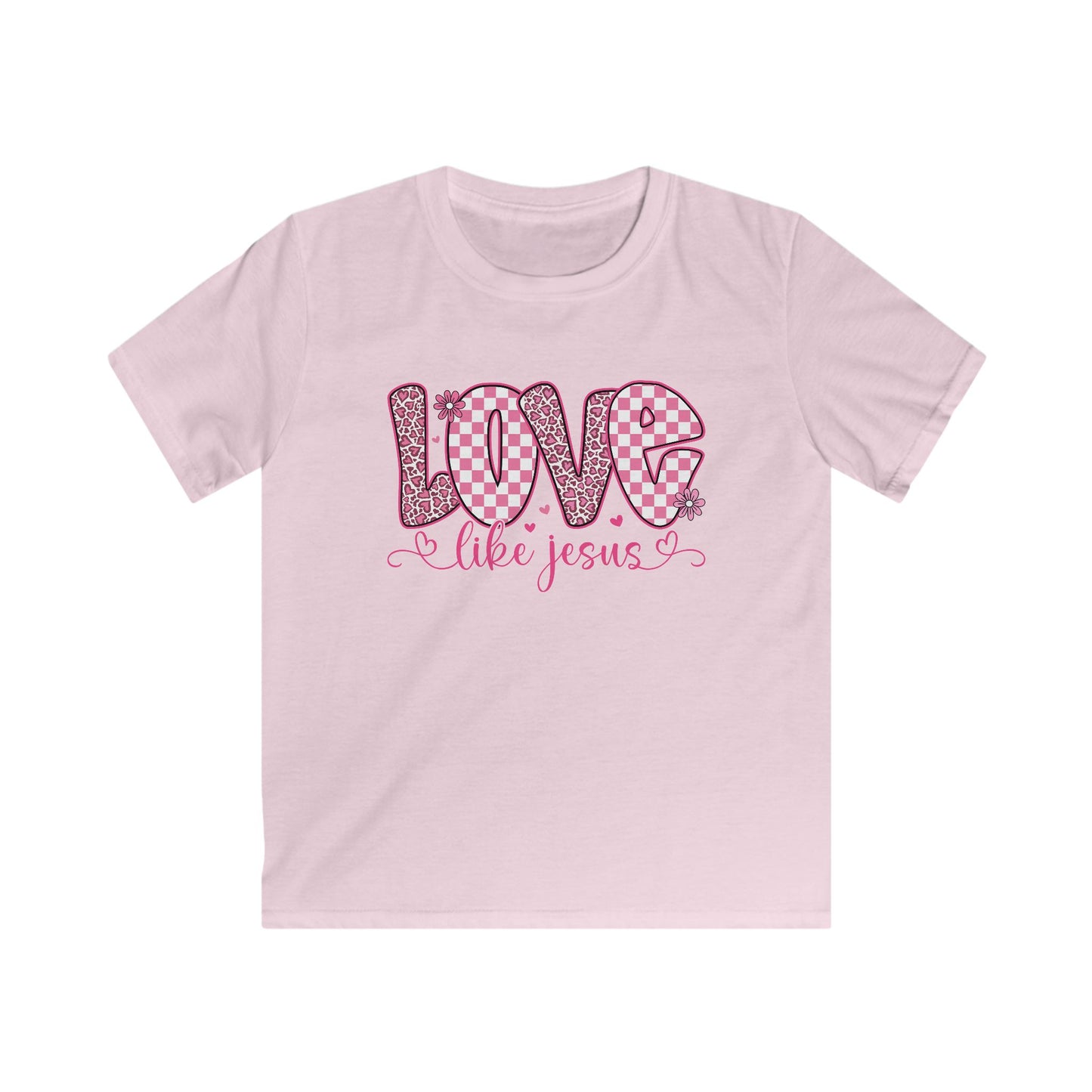 Love Like Jesus Kids Shirt – Christian Girl Faith Tee