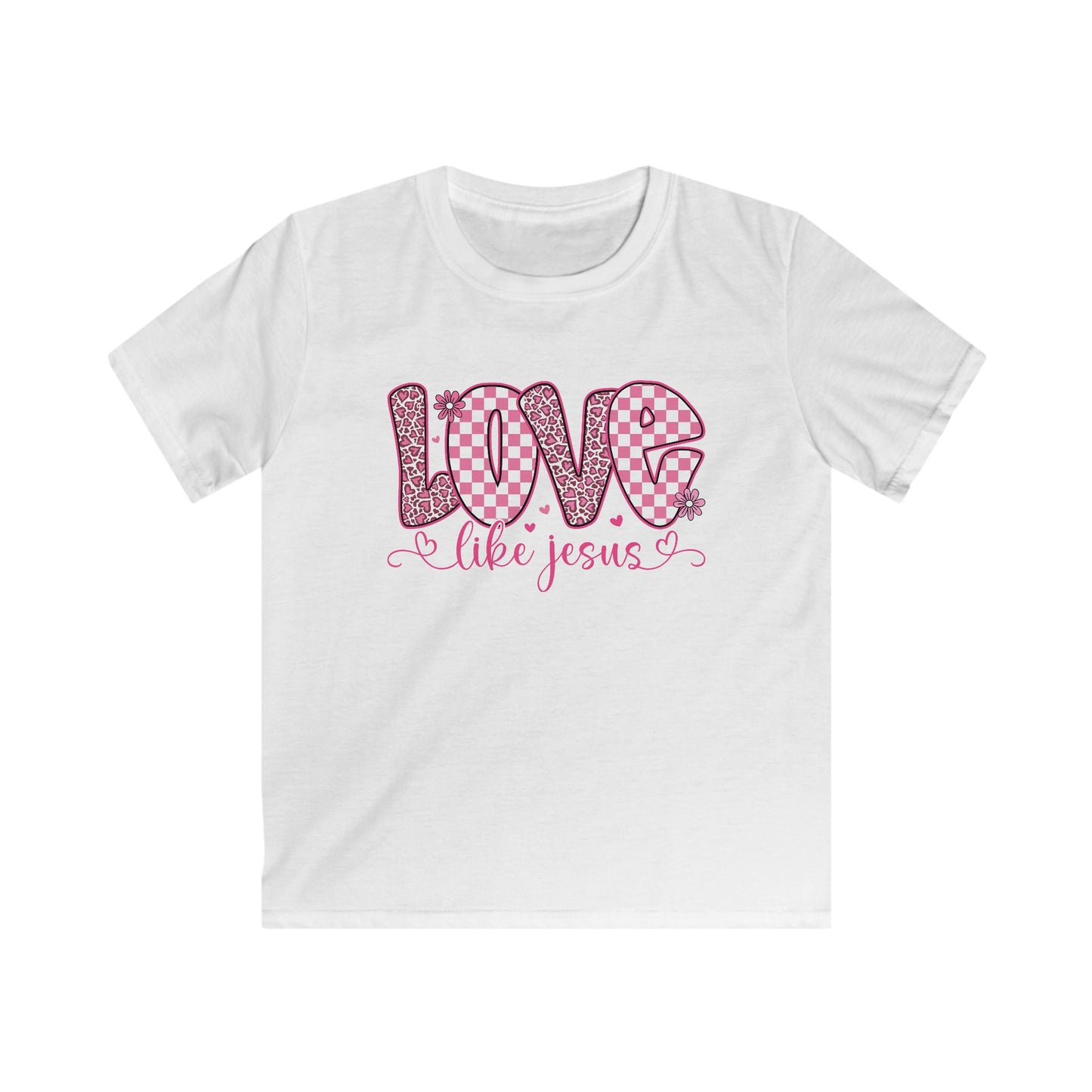 Love Like Jesus Kids Shirt – Christian Girl Faith Tee