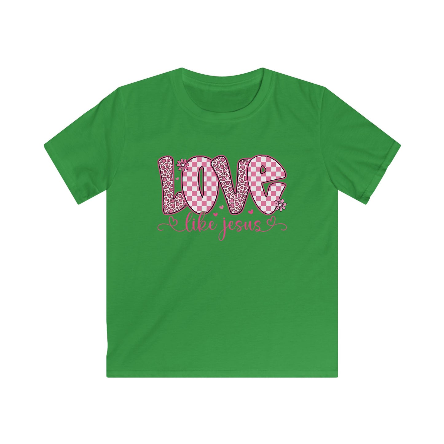 Love Like Jesus Kids Shirt – Christian Girl Faith Tee
