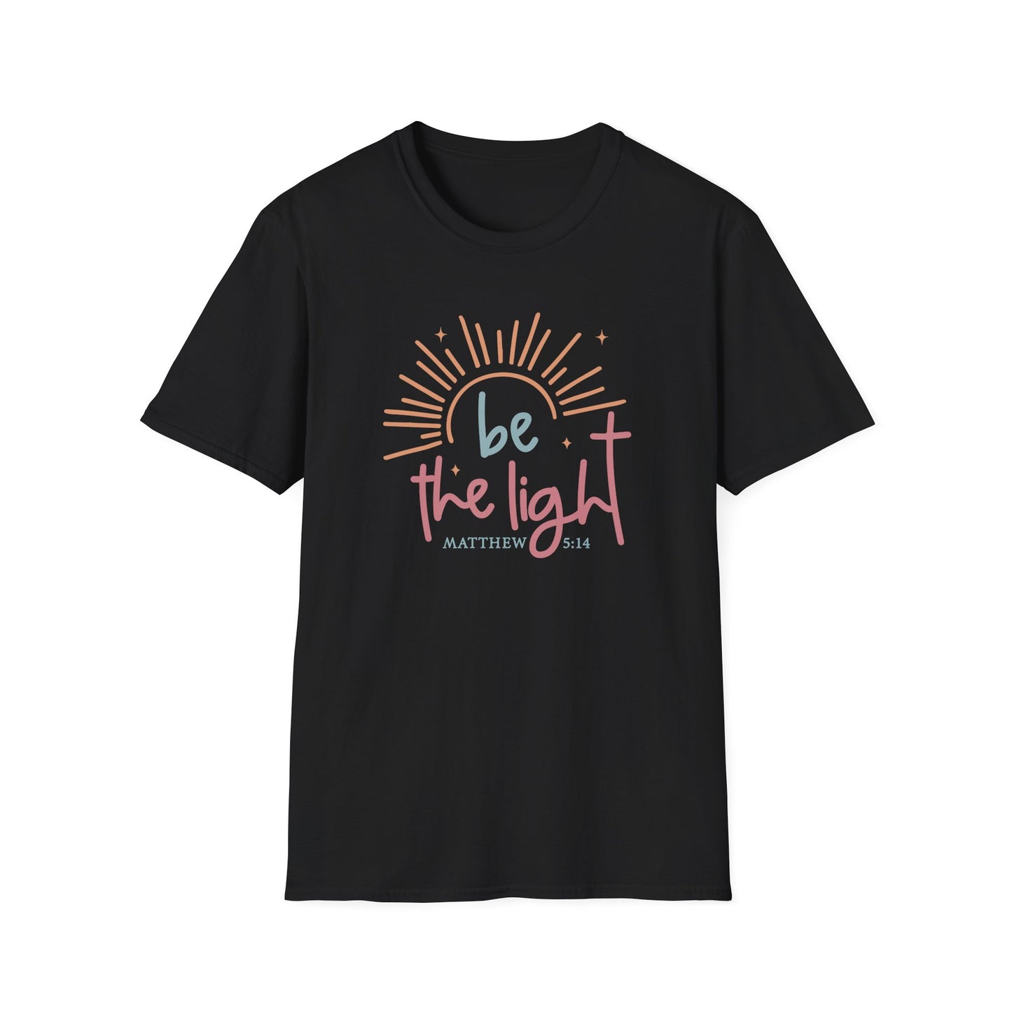 Be the Light Shirt – Matthew 5:14 Christian Tee for Women