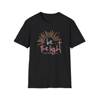 Be the Light Shirt – Matthew 5:14 Christian Tee for Women