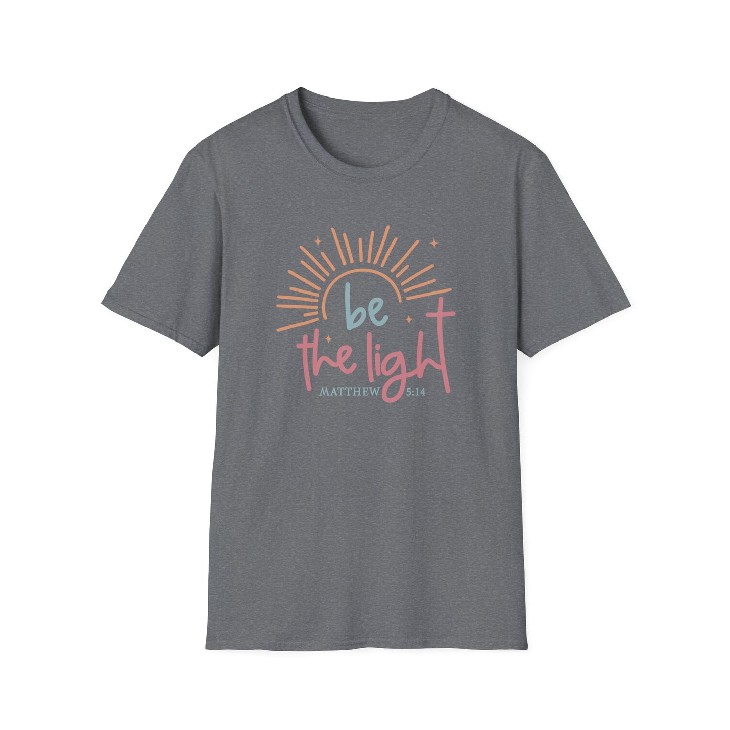 Be the Light Shirt – Matthew 5:14 Christian Tee for Women