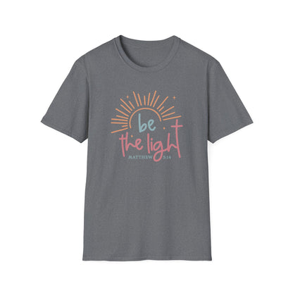 Be the Light Shirt – Matthew 5:14 Christian Tee for Women