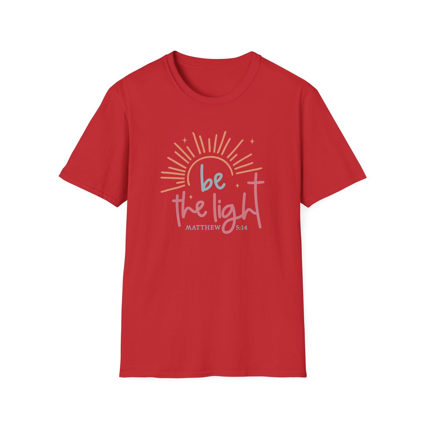 Be the Light Shirt – Matthew 5:14 Christian Tee for Women