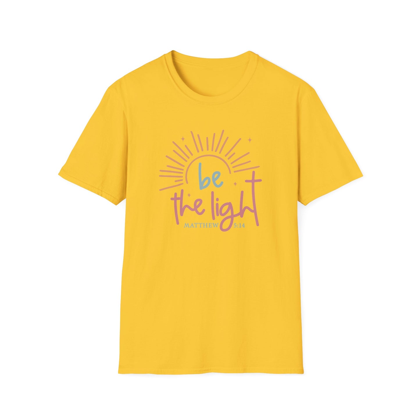 Be the Light Shirt – Matthew 5:14 Christian Tee for Women
