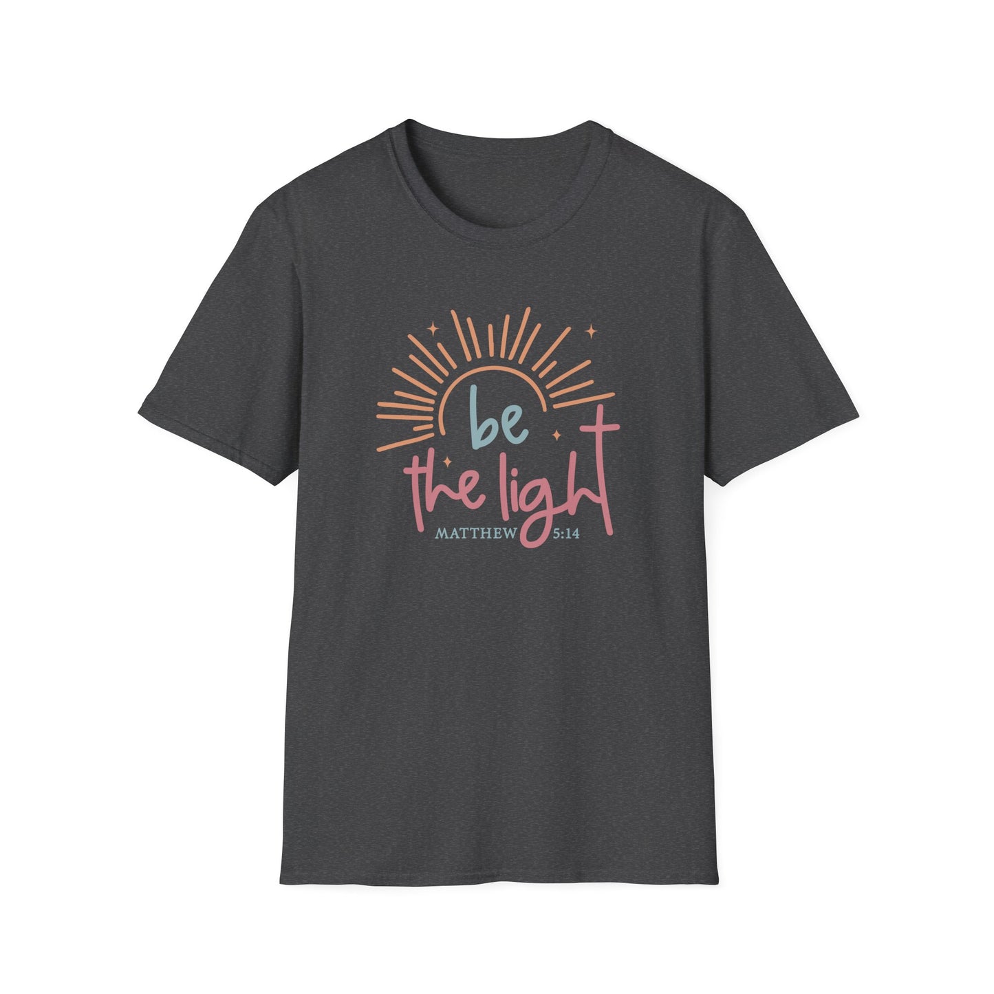 Be the Light Shirt – Matthew 5:14 Christian Tee for Women