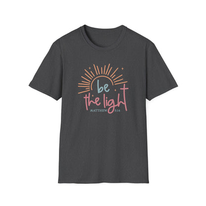 Be the Light Shirt – Matthew 5:14 Christian Tee for Women
