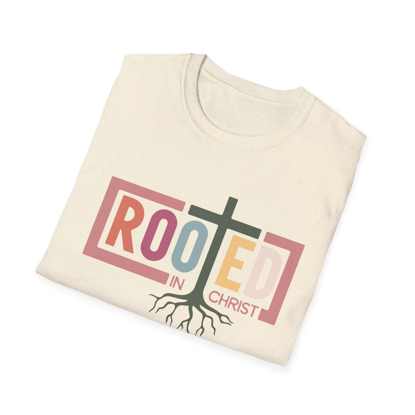 Rooted in Christ Shirt – Christian Faith Tee for Women