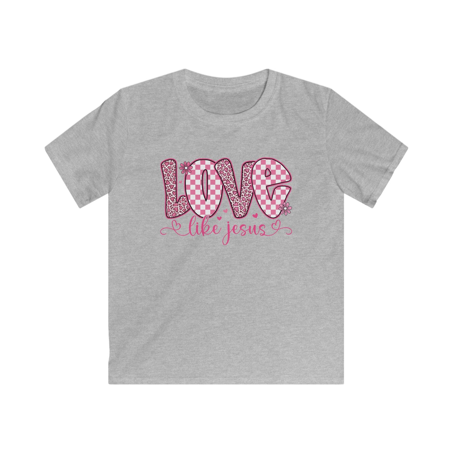 Love Like Jesus Kids Shirt – Christian Girl Faith Tee