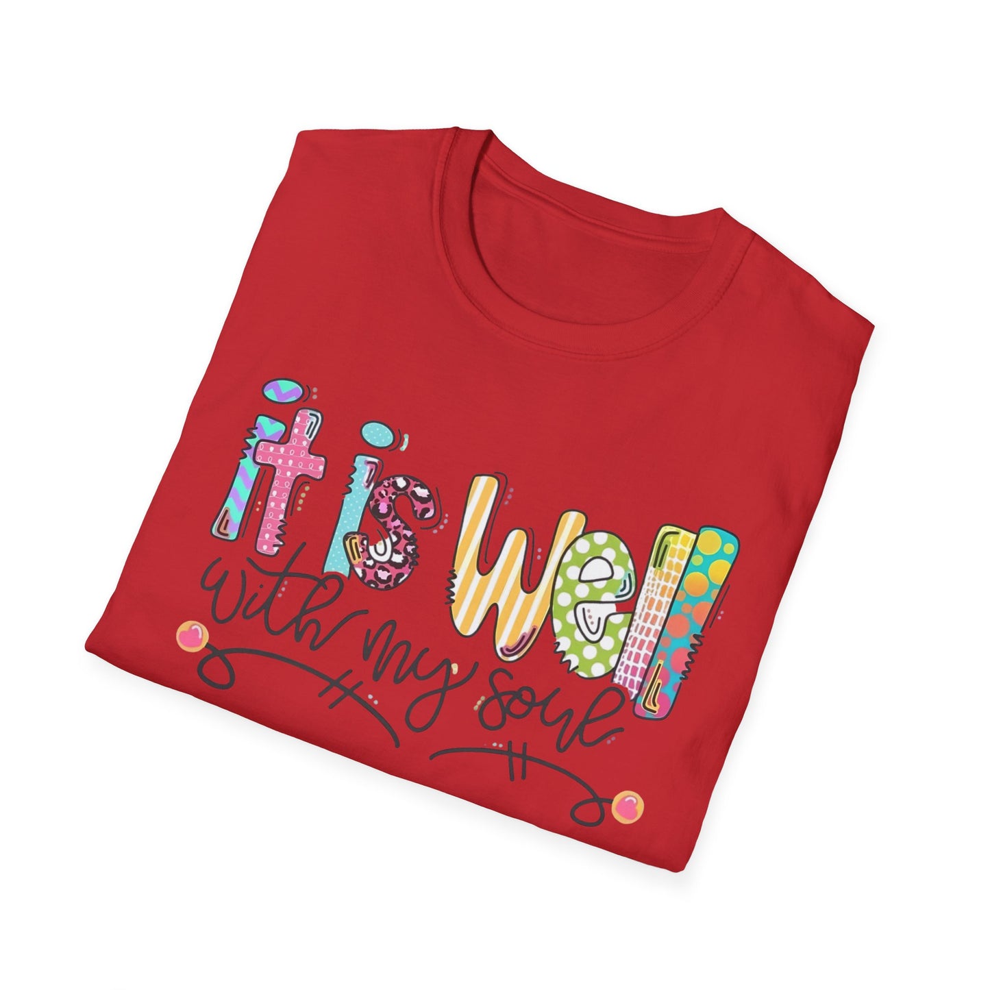 It Is Well With My Soul Shirt – Christian Faith Tee for Women