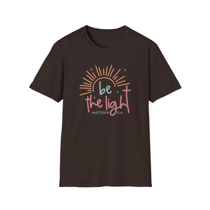 Be the Light Shirt – Matthew 5:14 Christian Tee for Women