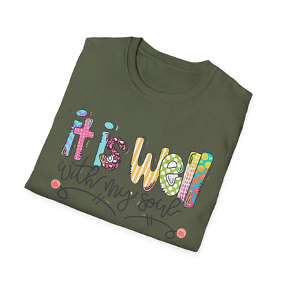 It Is Well With My Soul Shirt – Christian Faith Tee for Women