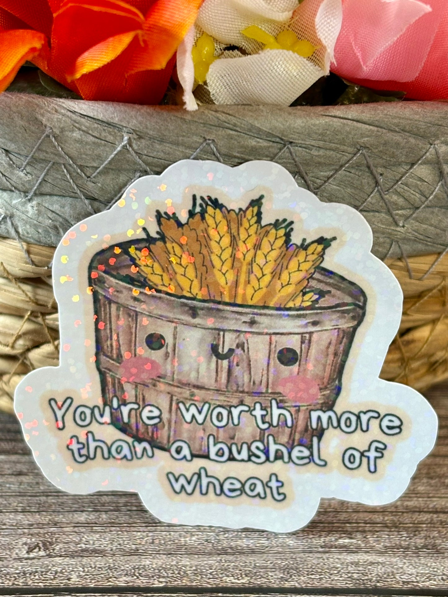 Funny Christian Pun Sticker Pack | Cute Faith Food Stickers | Bible Humor Stickers | Waterproof Christian Gift