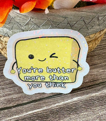 Funny Christian Pun Sticker Pack | Cute Faith Food Stickers | Bible Humor Stickers | Waterproof Christian Gift