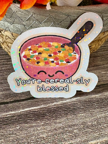 Funny Christian Pun Sticker Pack | Cute Faith Food Stickers | Bible Humor Stickers | Waterproof Christian Gift