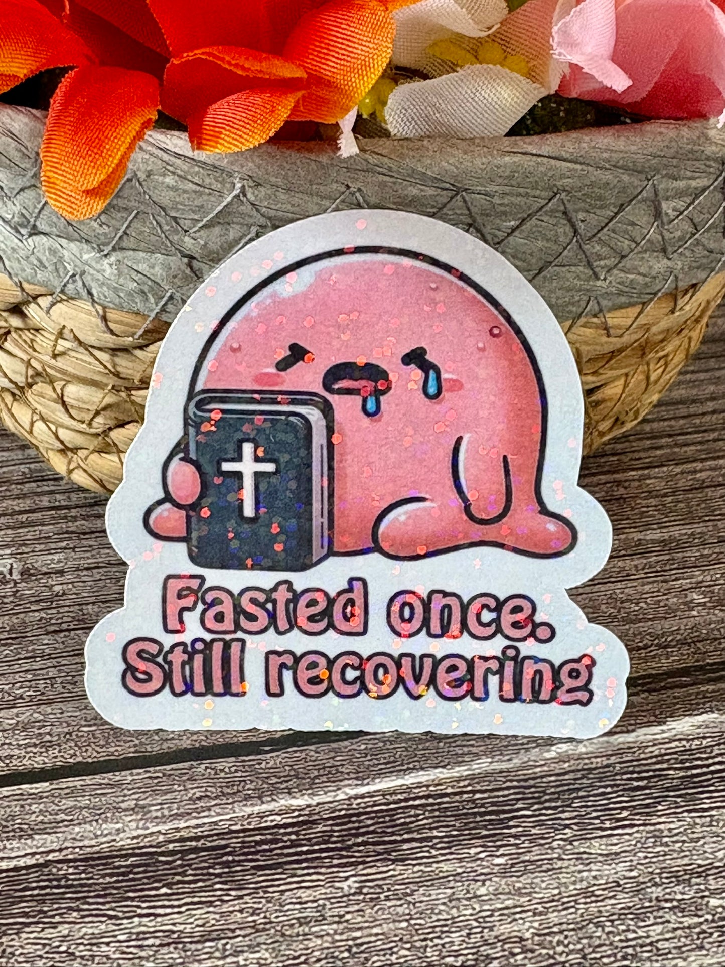 Funny Christian Sticker Pack | Relatable Faith Humor Stickers | Cute Bible Lifestyle Stickers | Waterproof Christian Gift