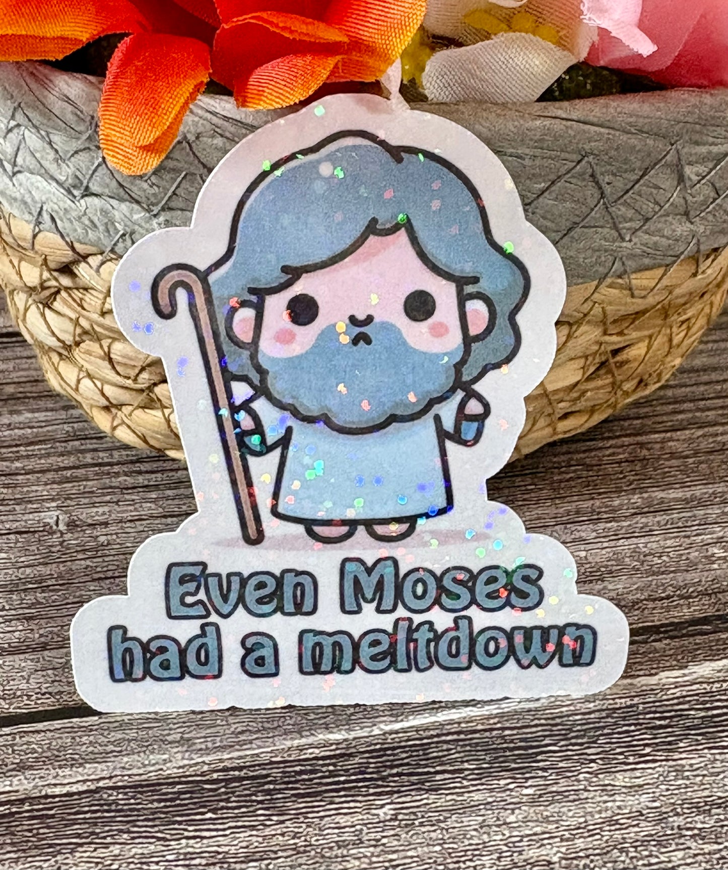 Funny Christian Sticker Pack | Relatable Faith Humor Stickers | Cute Bible Lifestyle Stickers | Waterproof Christian Gift