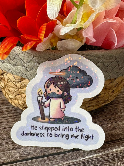 Christian Healing Sticker Pack | Redeemed & Restored Faith Stickers | Bible Encouragement Stickers | Christian Gift