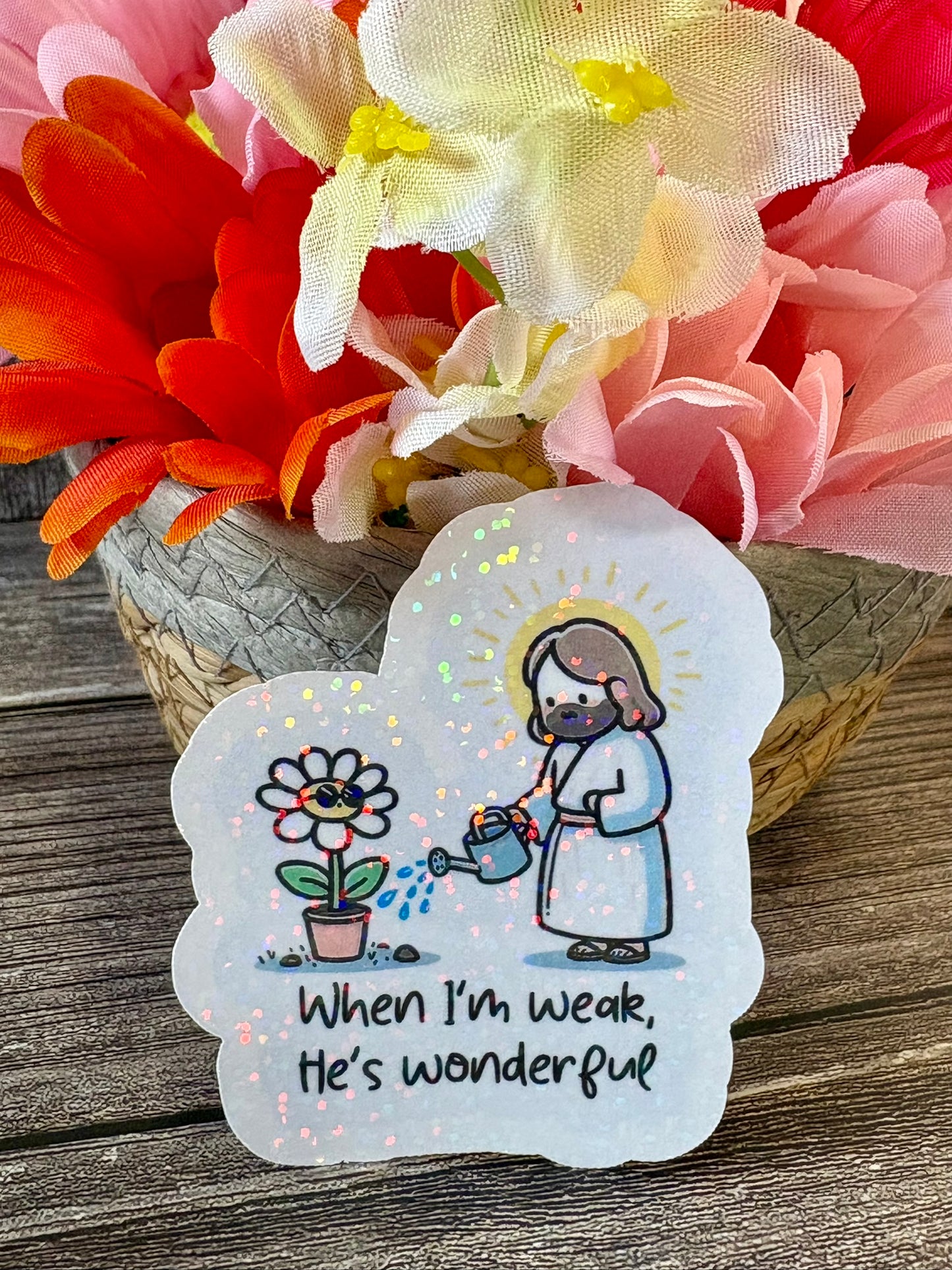Christian Encouragement Sticker Pack | Healing Faith Stickers | Bible Quote Stickers | Waterproof Inspirational Christian Gif