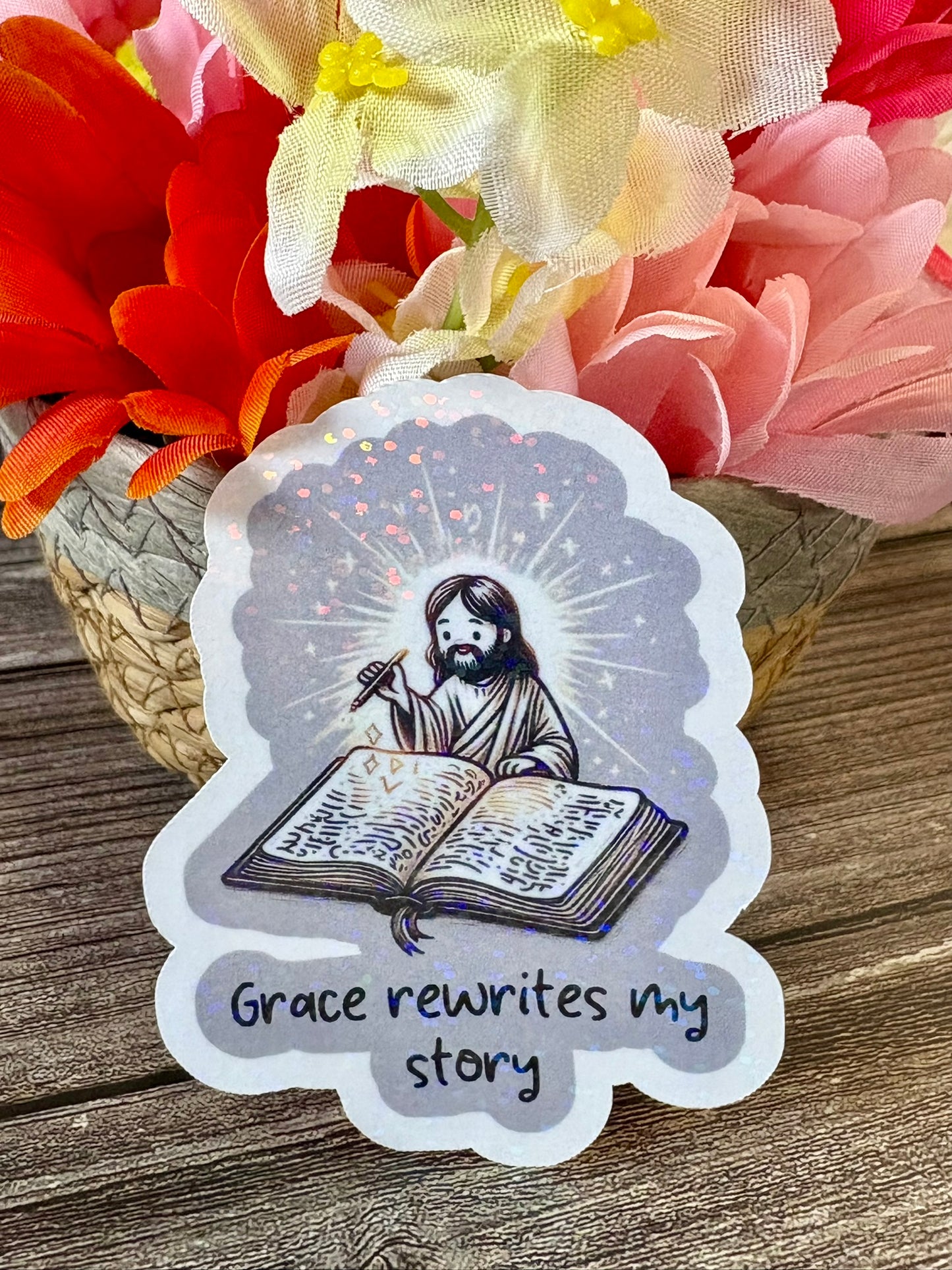 Christian Encouragement Sticker Pack | Healing Faith Stickers | Bible Quote Stickers | Waterproof Inspirational Christian Gif