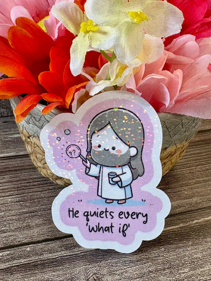 Christian Encouragement Sticker Pack | Healing Faith Stickers | Bible Quote Stickers | Waterproof Inspirational Christian Gif