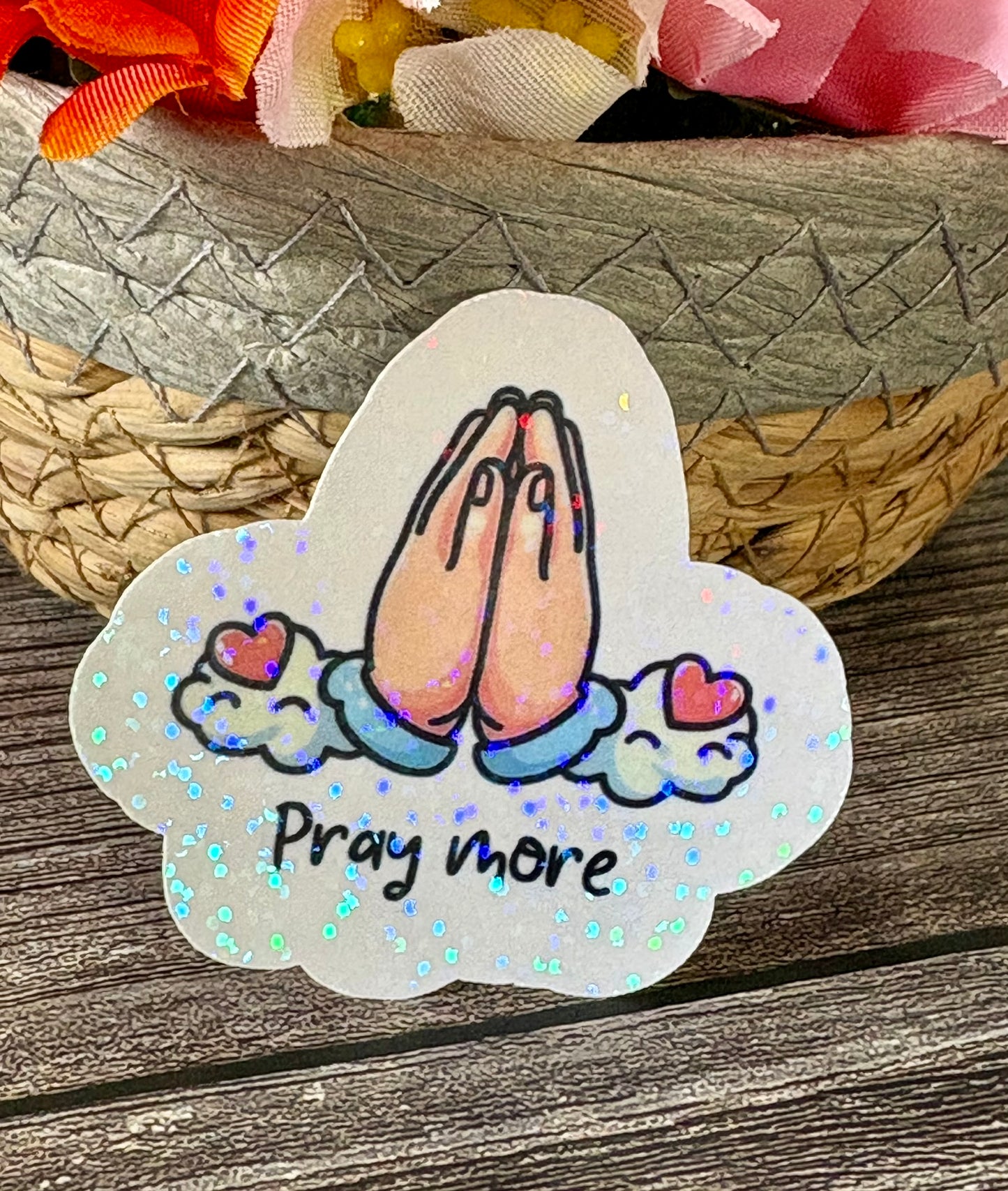 Cute Christian Sticker Pack | Kawaii Faith Stickers | Bible Stickers for Kids & Teens | Waterproof Christian Gift