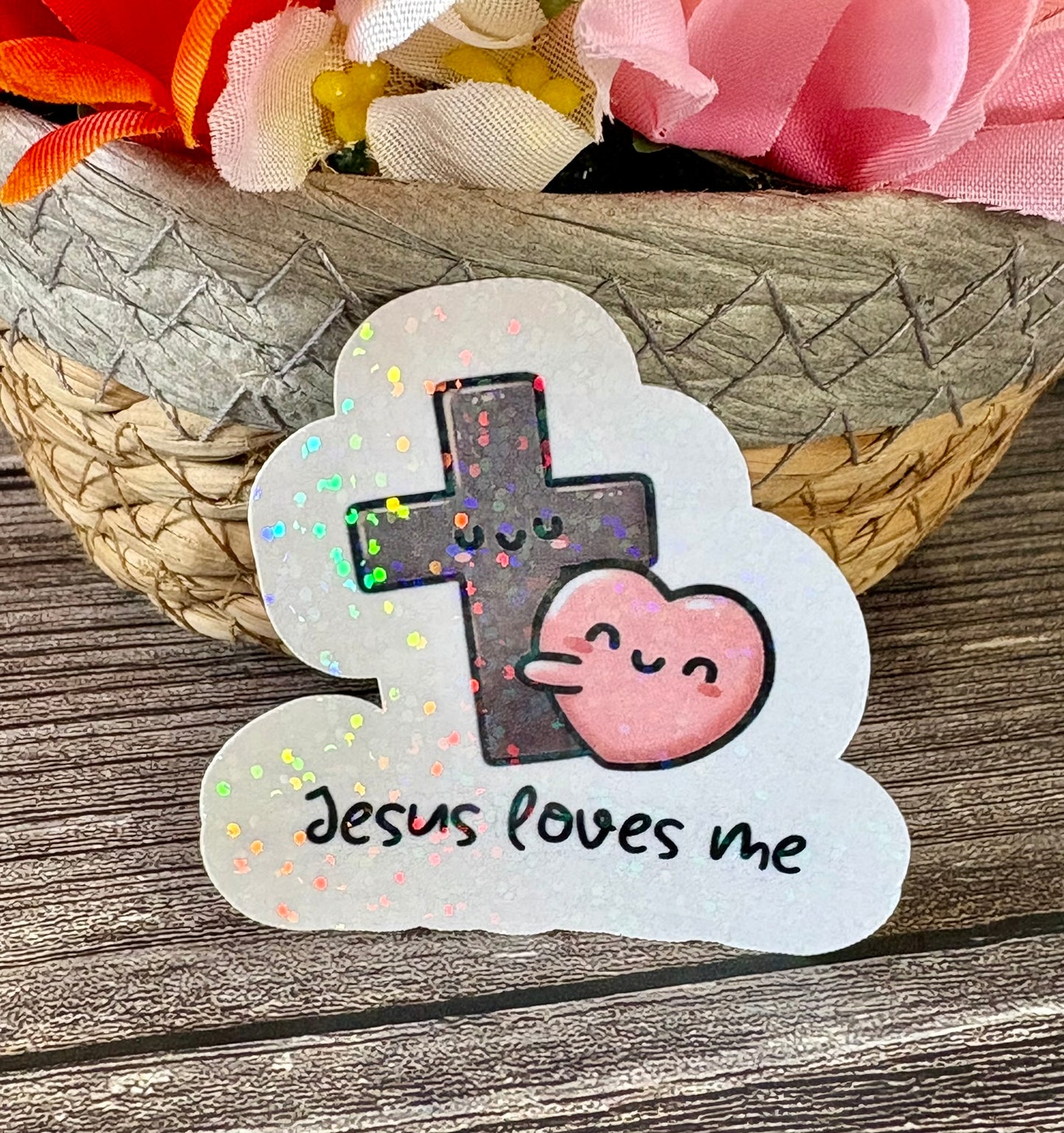 Cute Christian Sticker Pack | Kawaii Faith Stickers | Bible Stickers for Kids & Teens | Waterproof Christian Gift