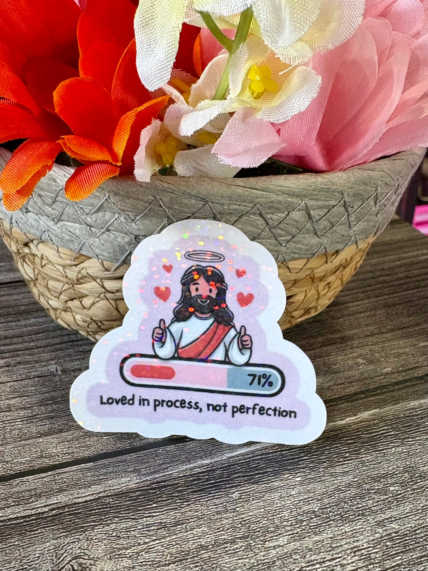 Christian Jesus Sticker Pack | Cute Faith Stickers | Waterproof Inspirational Christian Gift