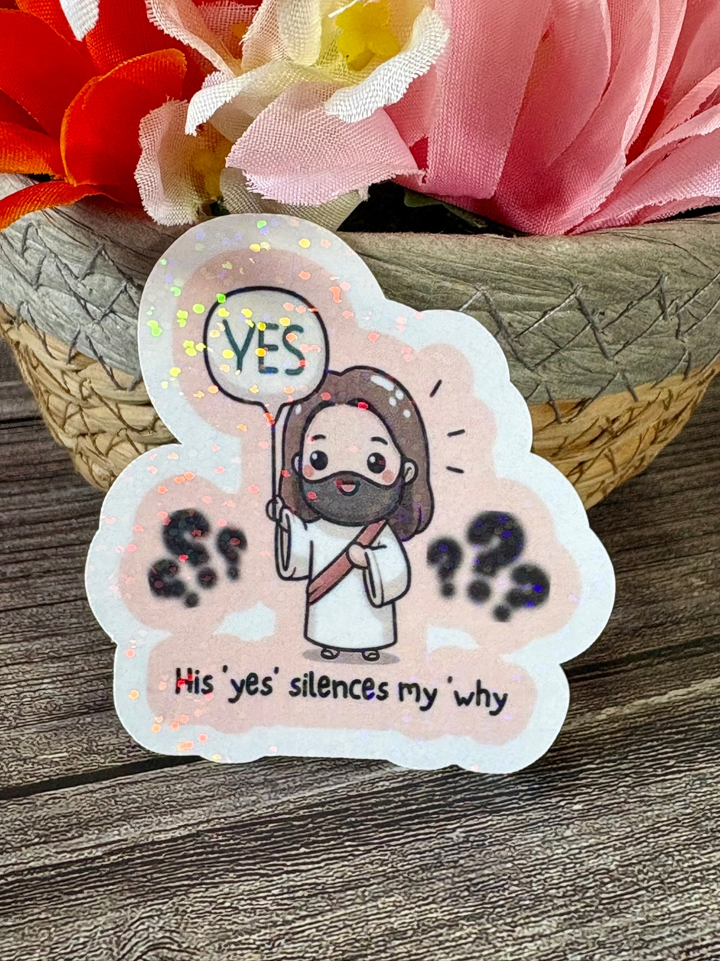 Christian Jesus Sticker Pack | Cute Faith Stickers | Waterproof Inspirational Christian Gift