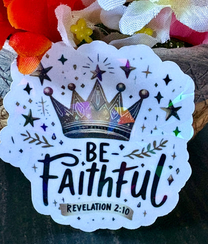 Christian Faith Sticker Pack | Inspirational Bible Verse Stickers | Waterproof Aesthetic Christian Gift